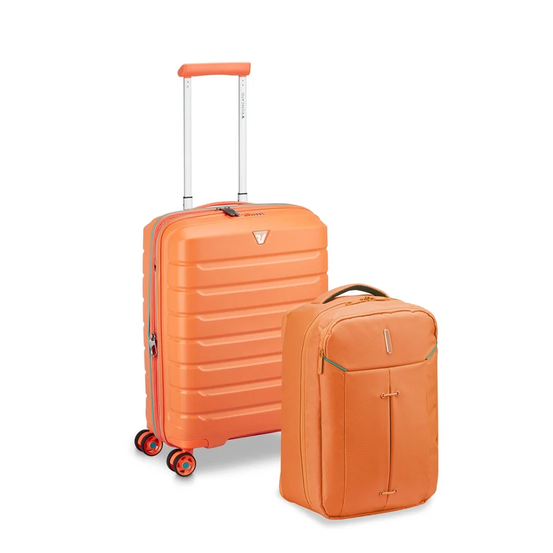 RONCATO PACK B-FLYING MALETA CABINA 55CM + MOCHILA CABINA IRONIK 2.0 Ryanair