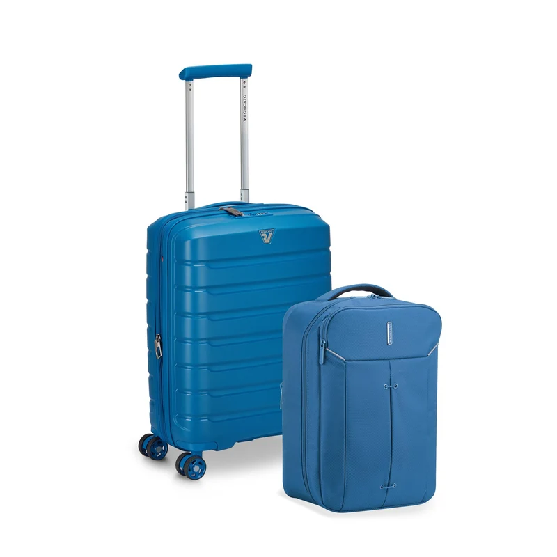 RONCATO PACK B-FLYING MALETA CABINA 55CM + MOCHILA CABINA IRONIK 2.0 Ryanair