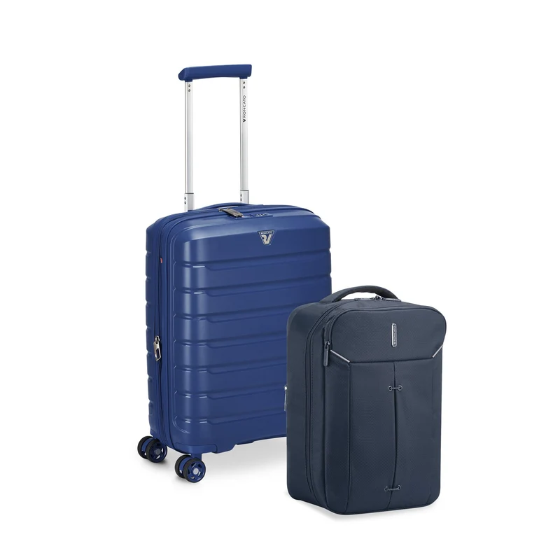 RONCATO PACK B-FLYING MALETA CABINA 55CM + MOCHILA CABINA IRONIK 2.0 Ryanair