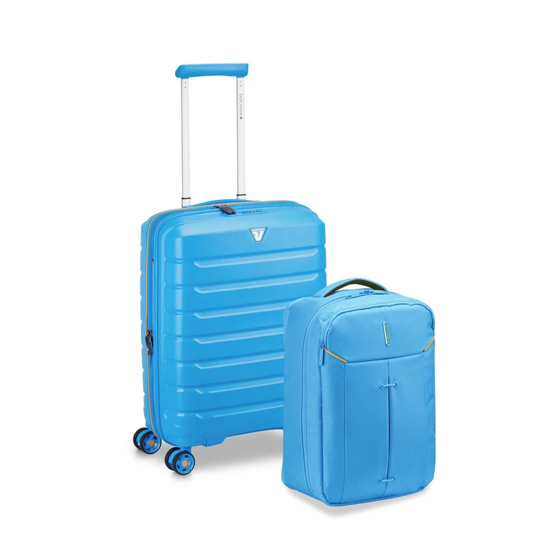 RONCATO PACK B-FLYING MALETA CABINA 55CM + MOCHILA CABINA IRONIK 2.0 Ryanair