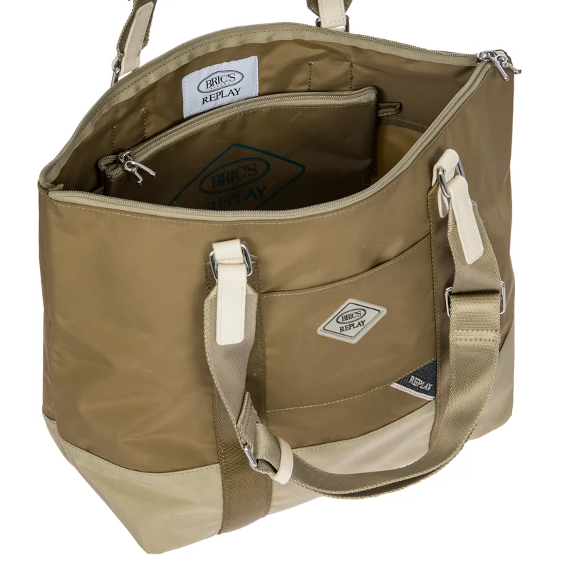 BRIC´S BOLSO DE VIAJE GRANDE 3 EN 1 DE TEJIDO RECICLADO REPLAY