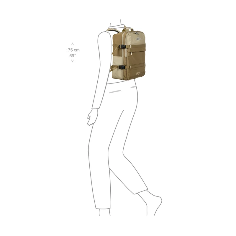BRIC´S MOCHILA UNDERSEATER REPLAY DE TEJIDO RECICLADO