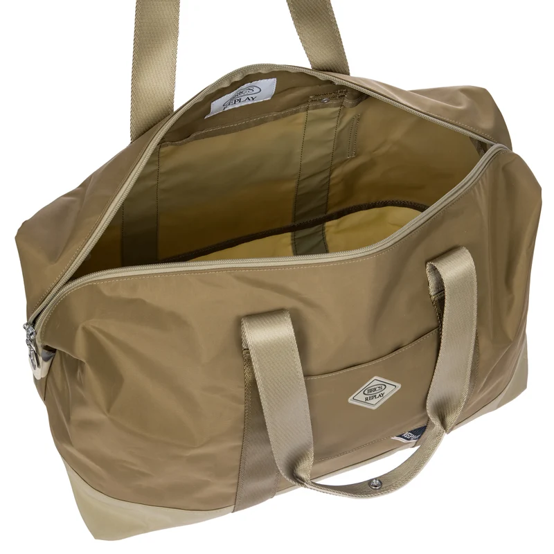 BRIC´S BOLSA DE VIAJE MEDIANA 2 EN 1 EN TEJIDO RECICLADO REPLAY