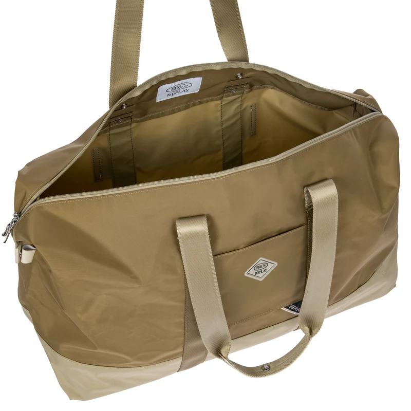 BRIC´S BOLSA DE VIAJE GRANDE 2 EN 1 EN TEJIDO RECICLADO REPLAY