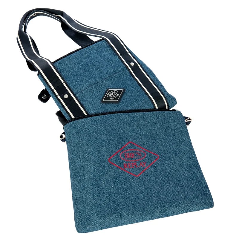 BRIC´S BOLSA DE VIAJE GRANDE 2 EN 1 EN TEJIDO RECICLADO REPLAY
