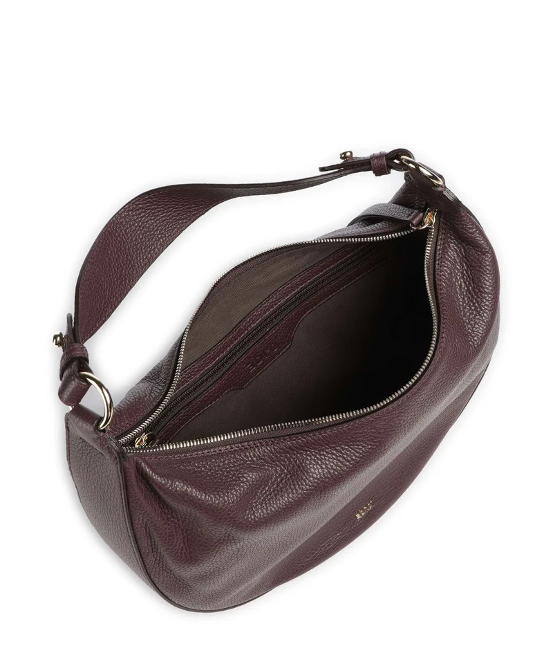 Abro Adria Lulu Small Bolso de hobo burgundy