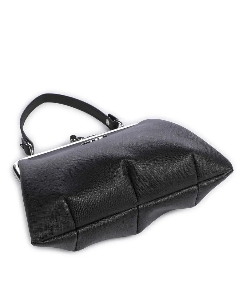 Vivienne Westwood Granny Frame Saffiano Bandolera black