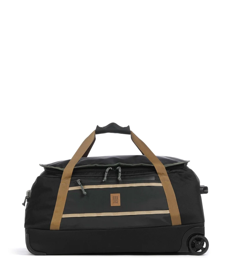 Topo Designs Mountain 90 Bolso de viaje con ruedas black/neutral