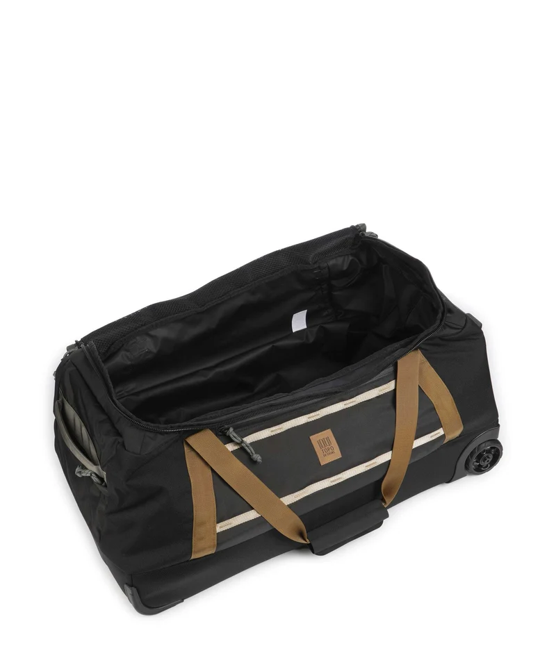 Topo Designs Mountain 90 Bolso de viaje con ruedas black/neutral