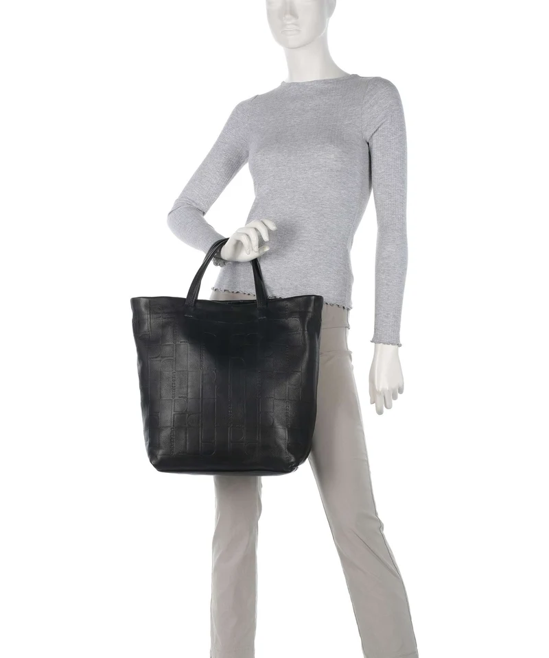 Liebeskind Hera Monogram Sheep Natural L Bolso de mano black