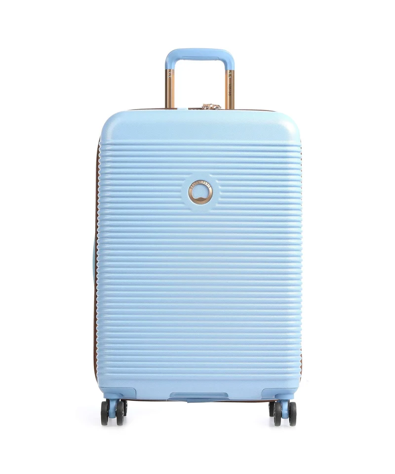 Delsey Paris Freestyle Maleta con 4 ruedas himmelblau