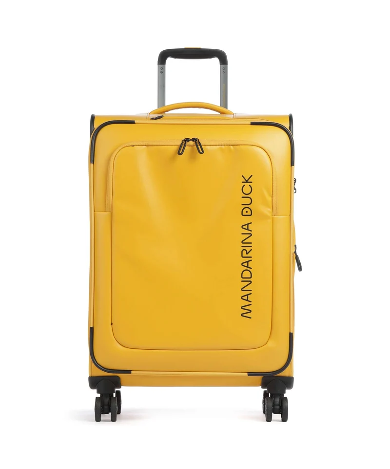 Mandarina Duck Eco Coated Maleta con 4 ruedas duck yellow