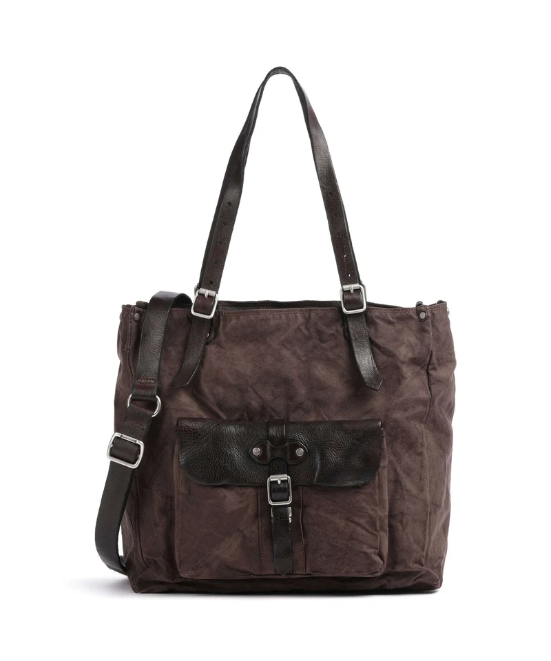 Campomaggi Bolsa shopping verde militare/moro