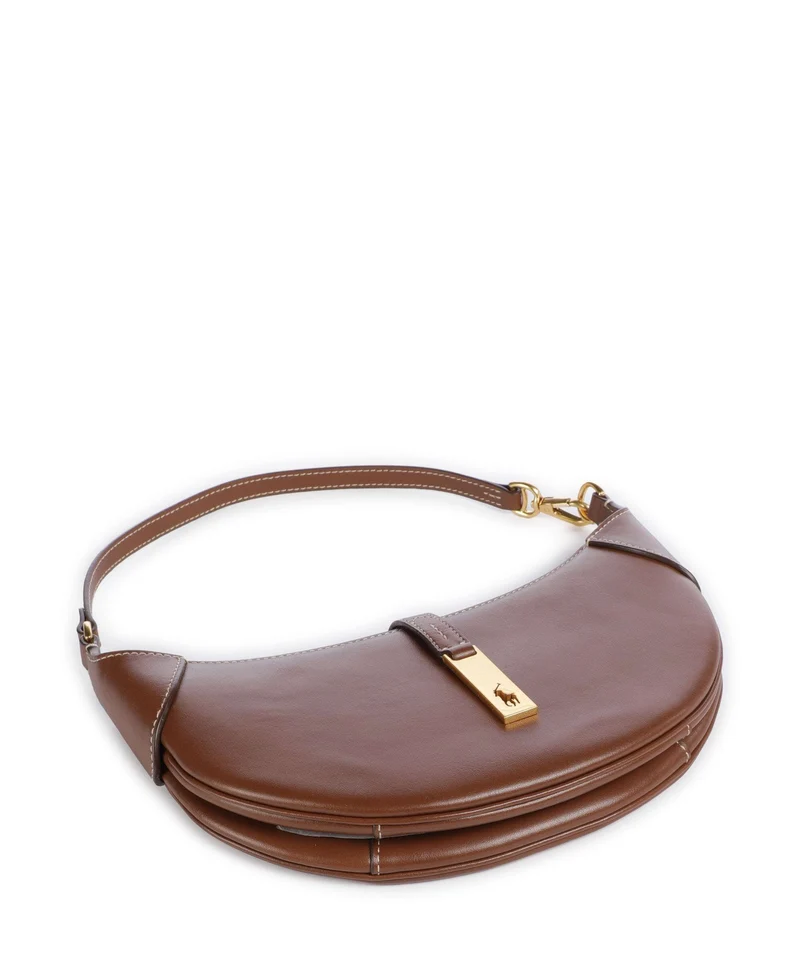Polo Ralph Lauren ID Collection Small Bolso de hombro cuoio