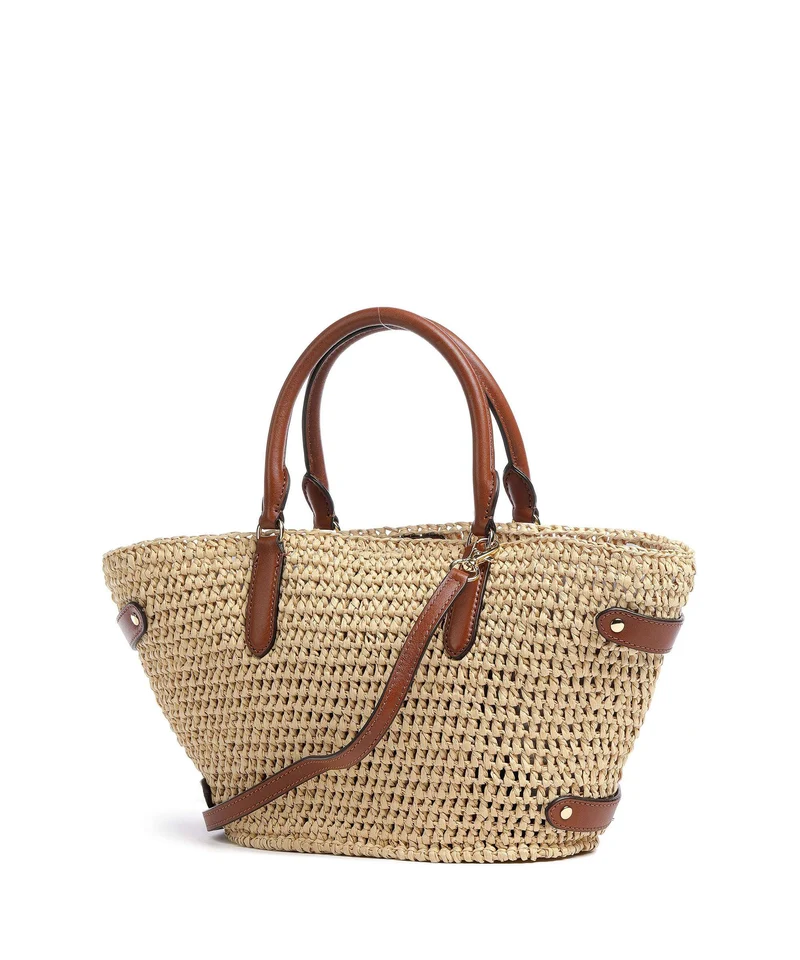Lauren Ralph Lauren Daphney 20 Straw Bolso de mano natural/lauren tan