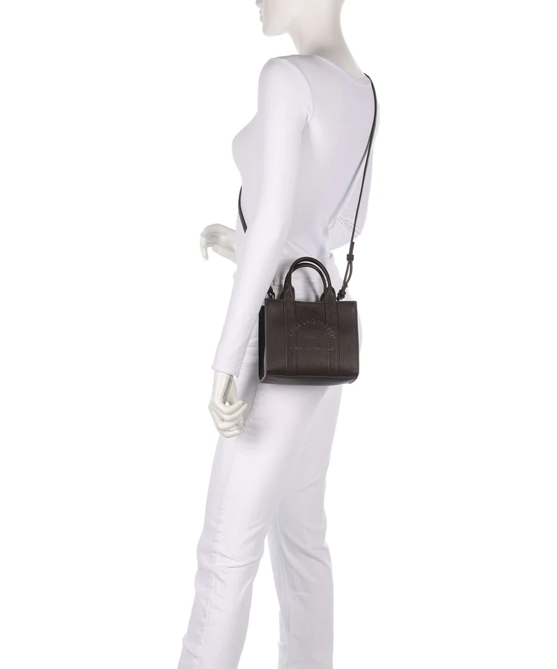 Karl Lagerfeld K/Rue St Guillaume Mini Bolso de mano tobacco