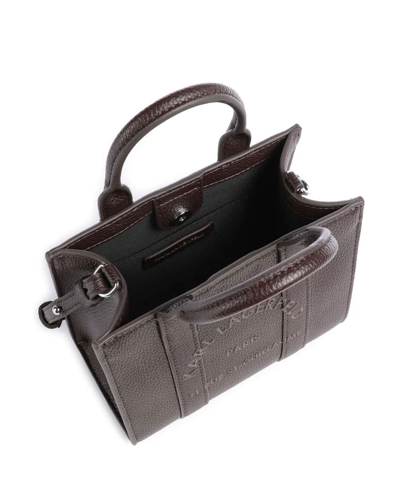 Karl Lagerfeld K/Rue St Guillaume Mini Bolso de mano tobacco