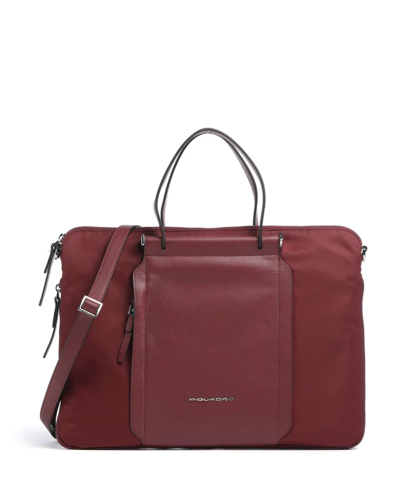 Piquadro W92T Maletín borgogna