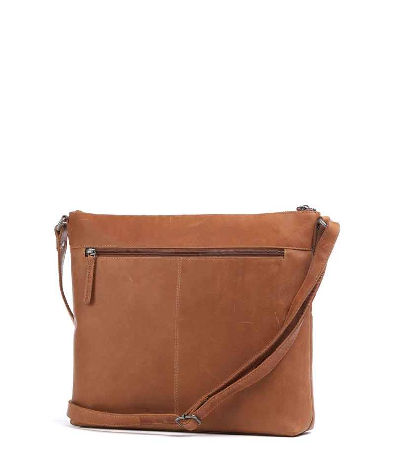 The Chesterfield Brand Wax Pull Up Cow Cartagena Bandolera cognac