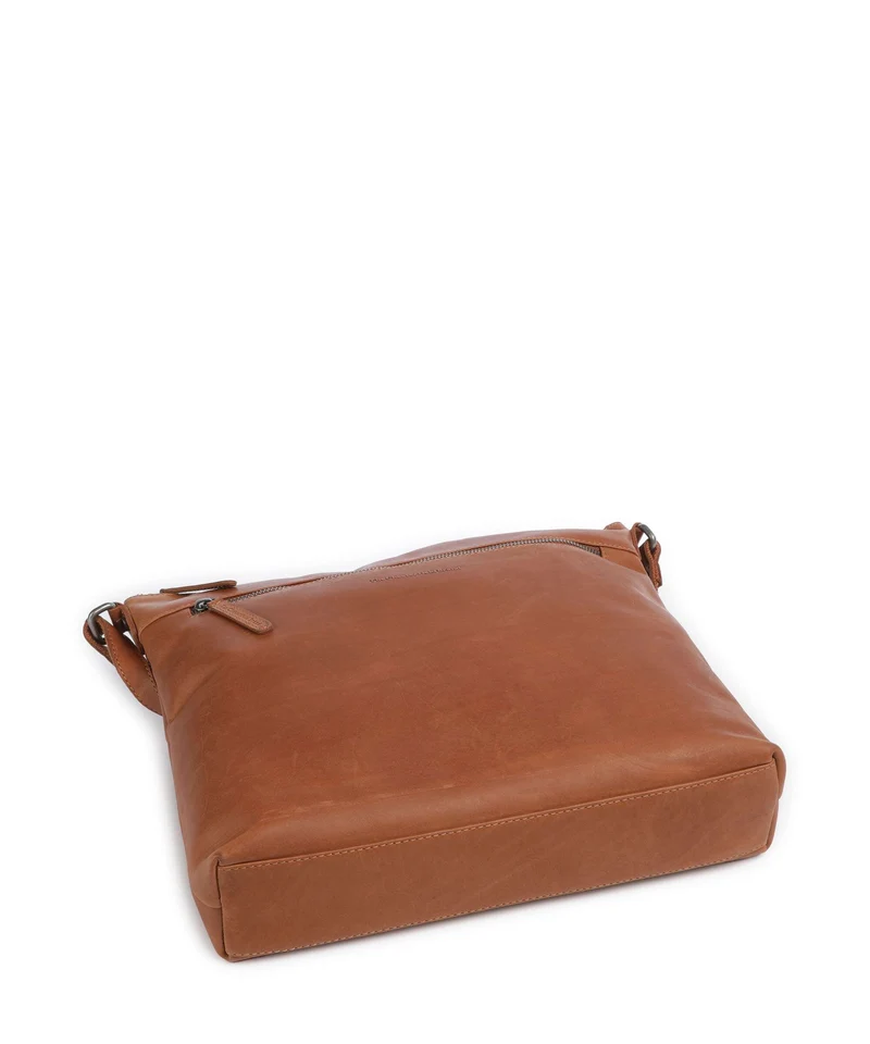 The Chesterfield Brand Wax Pull Up Cow Cartagena Bandolera cognac