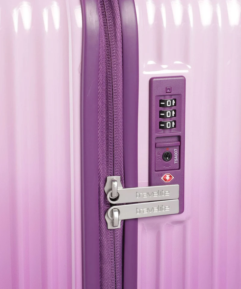 Travelite Lascana Edition Maleta con 4 ruedas purple degrade