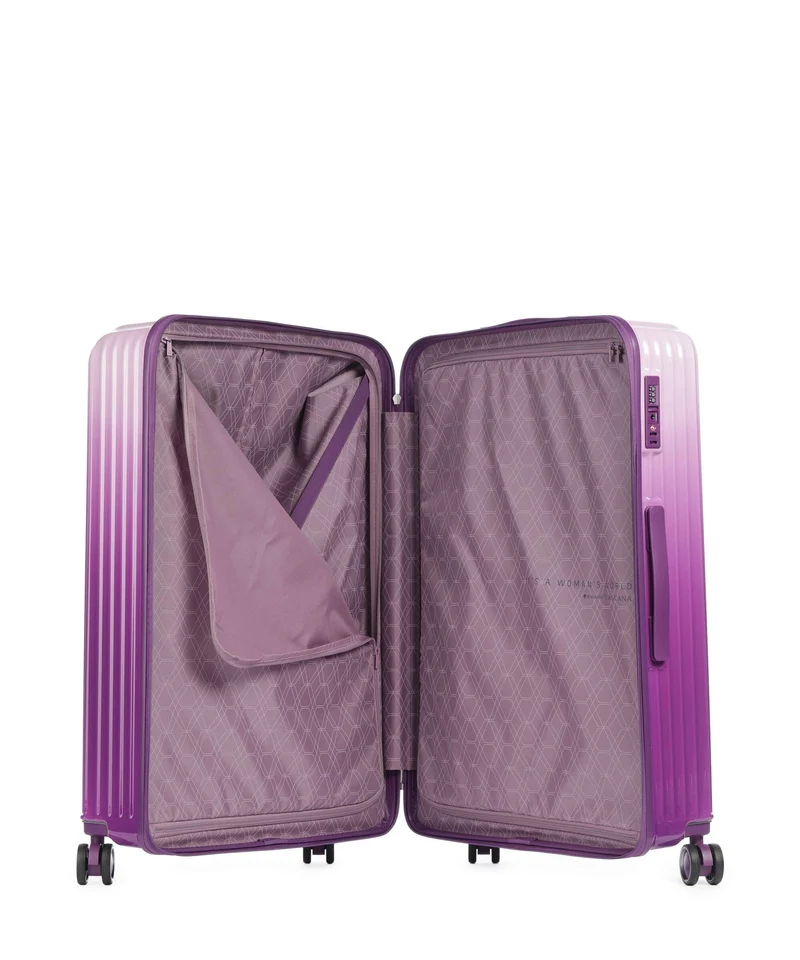 Travelite Lascana Edition Maleta con 4 ruedas purple degrade