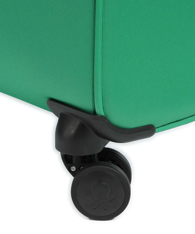 Delsey Paris x United Colors of Benetton CB Maleta con 4 ruedas green