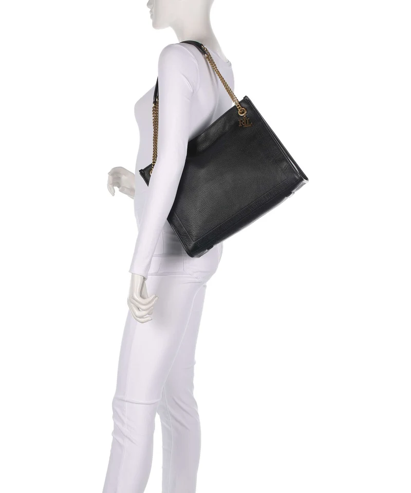 Lauren Ralph Lauren Bradley Large Bolsa shopping black