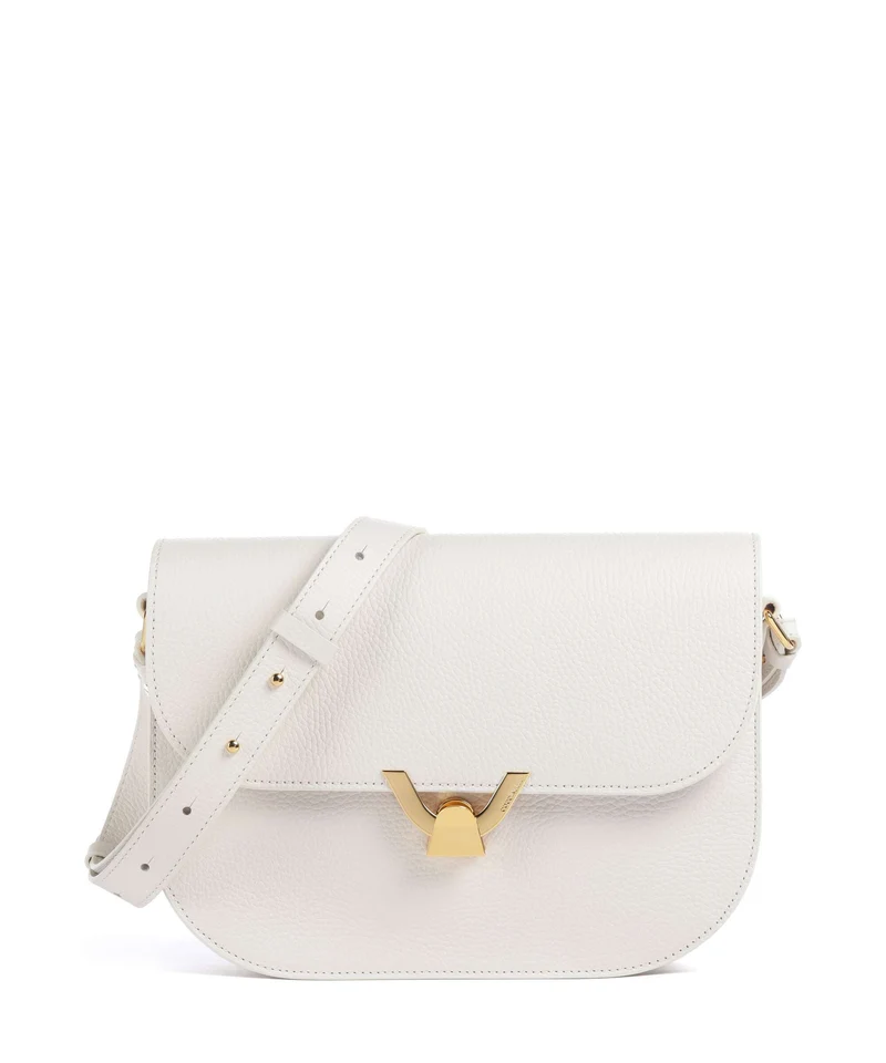 Coccinelle Dew Bolso de hombro blanco