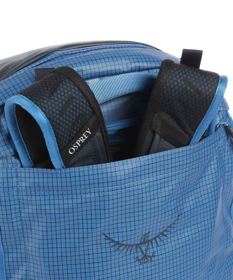 Osprey Transporter 30 Bolsa de fin de semana blue flame/scoria blue