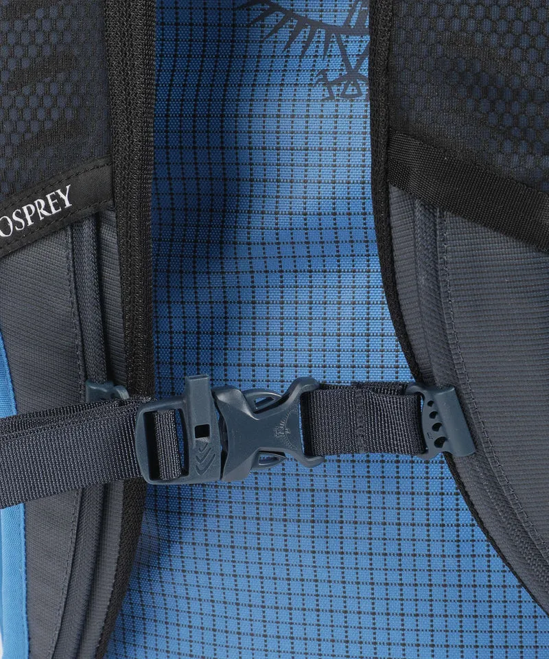 Osprey Transporter 30 Bolsa de fin de semana blue flame/scoria blue