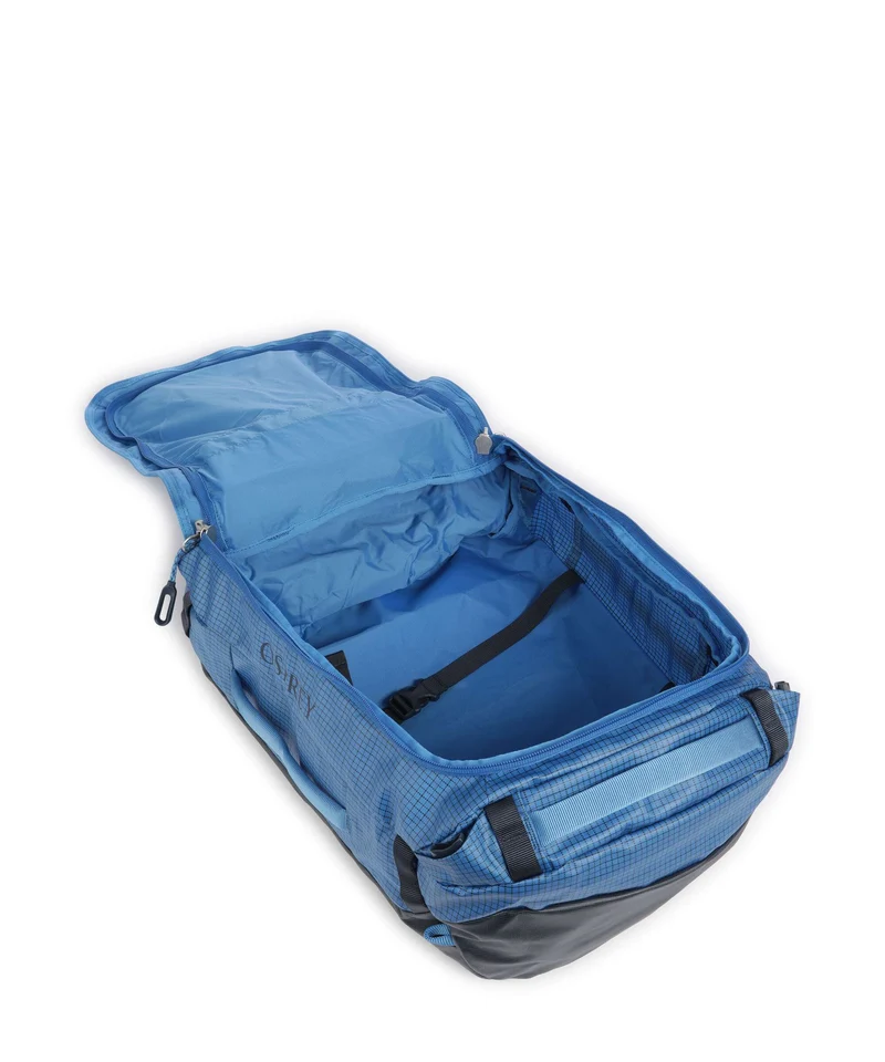 Osprey Transporter 30 Bolsa de fin de semana blue flame/scoria blue