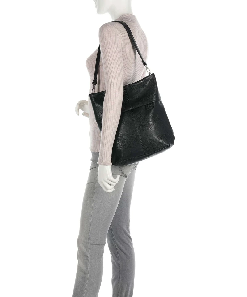 Zwei Mademoiselle.M M12 Bolso de hobo noir