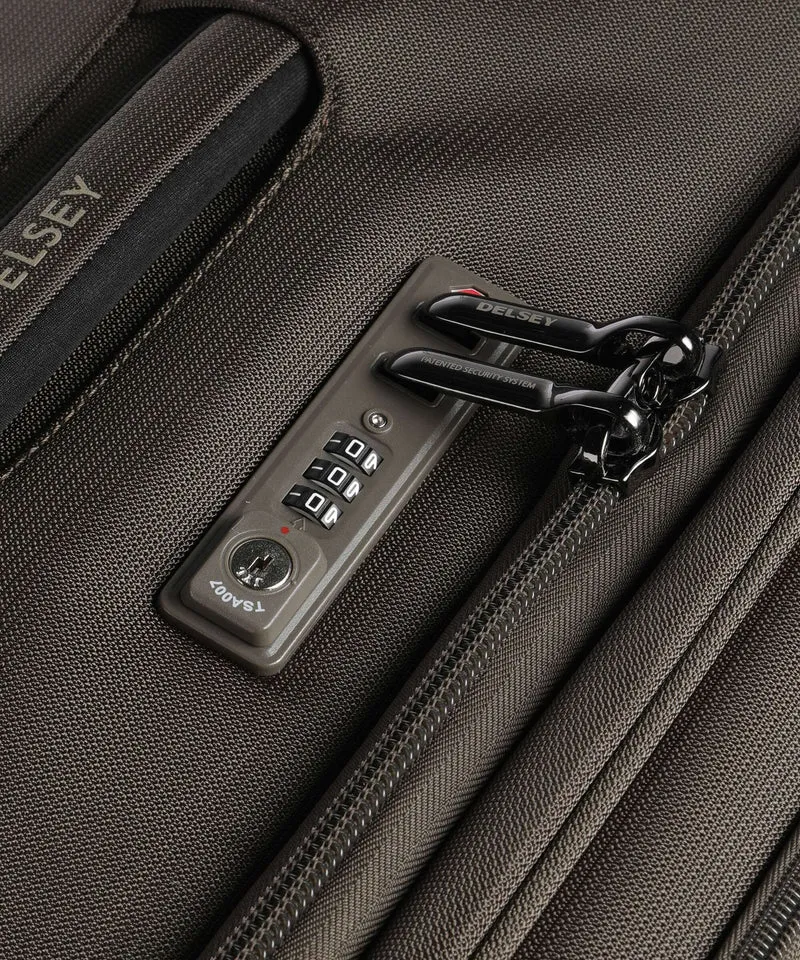 Delsey Paris Helium Dlx Maleta con 4 ruedas mokka