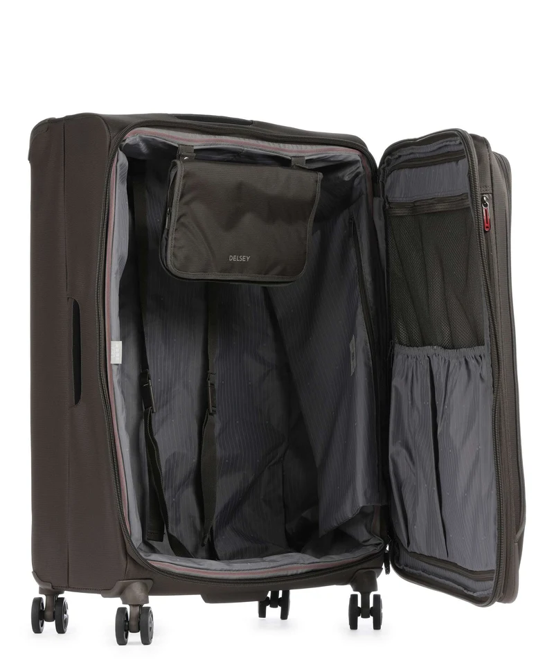 Delsey Paris Helium Dlx Maleta con 4 ruedas mokka
