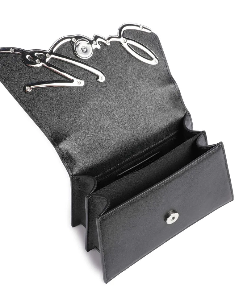 Karl Lagerfeld K/Signature 2.0 Bandolera black/nickel