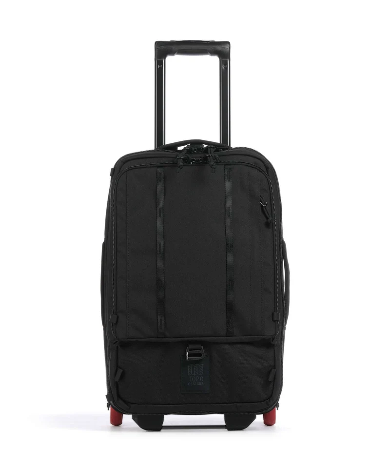 Topo Designs Global Bolso de viaje con ruedas black