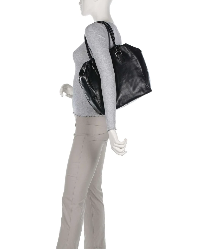 Liebeskind Kayla Lack Distressed M Bolsa shopping black