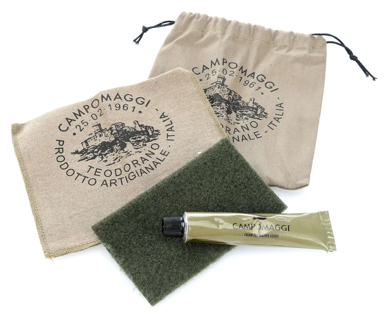 Campomaggi Bolso de mensajero verde militare/grigio