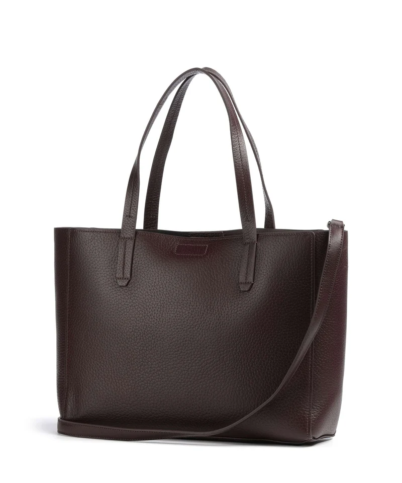 Marc O'Polo Busin M Bolsa shopping dark aubergine