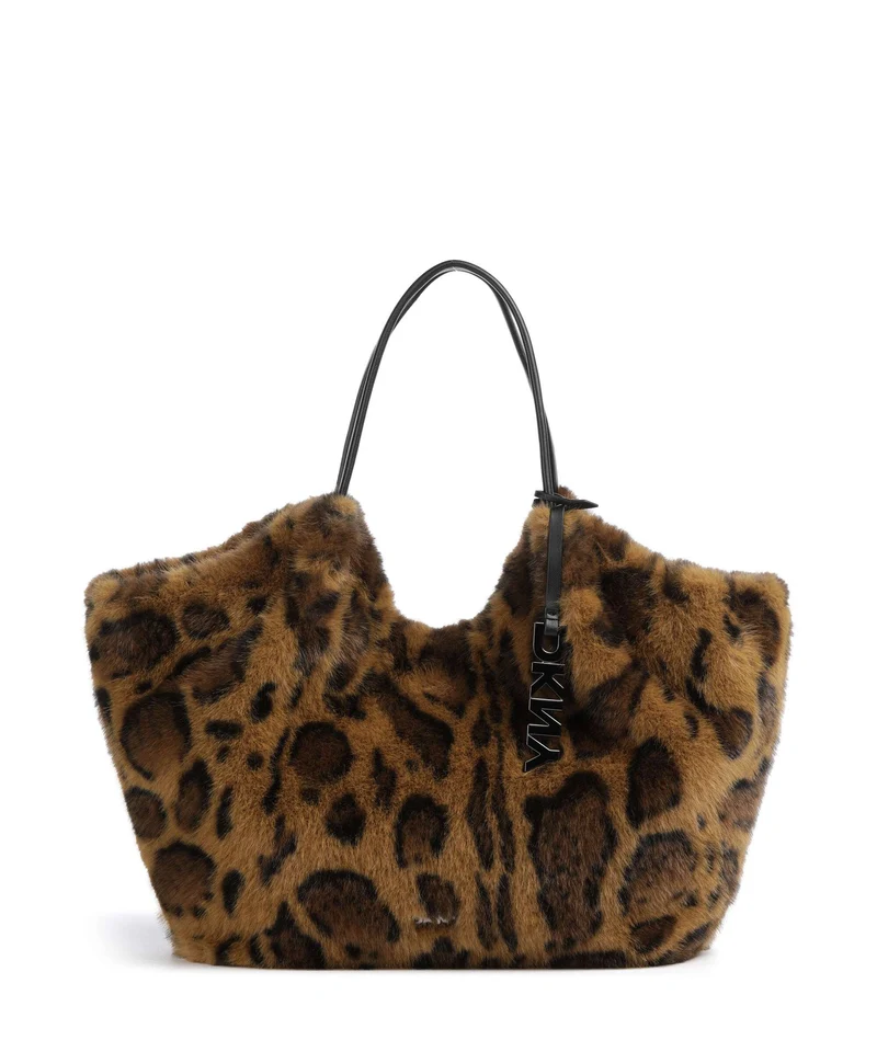 DKNY Paula Medium Bolsa shopping leopard