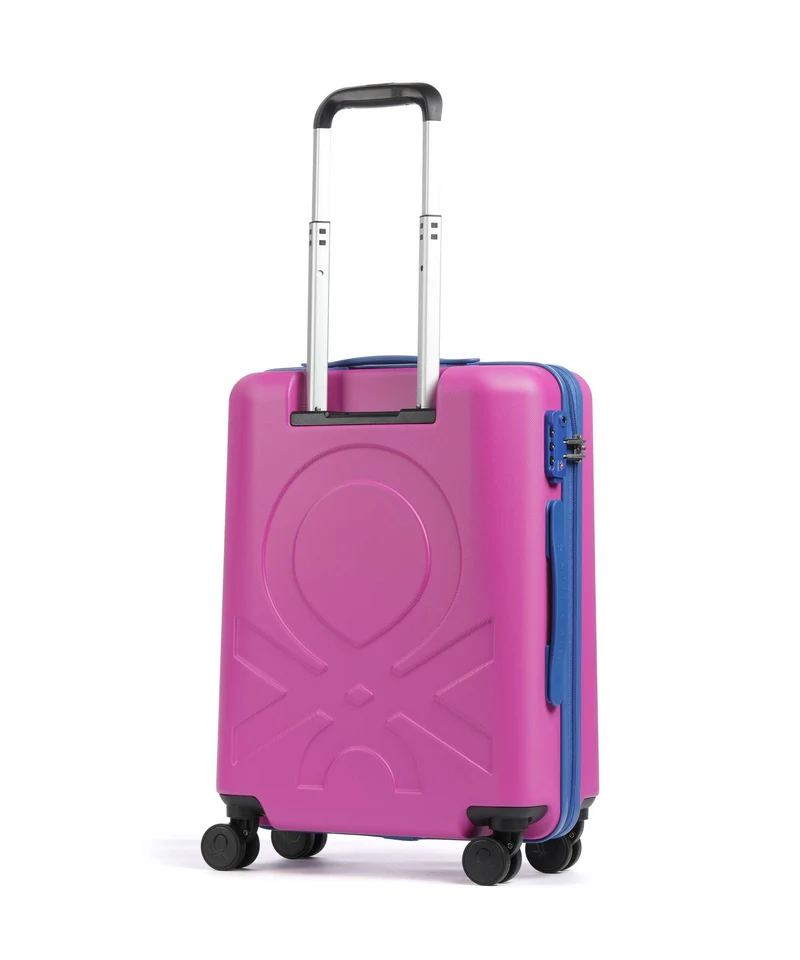 Delsey Paris x United Colors of Benetton Fabrica Maleta con 4 ruedas purple