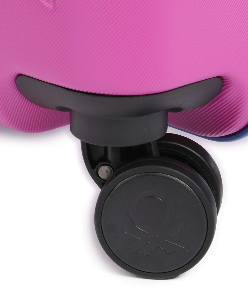 Delsey Paris x United Colors of Benetton Fabrica Maleta con 4 ruedas purple