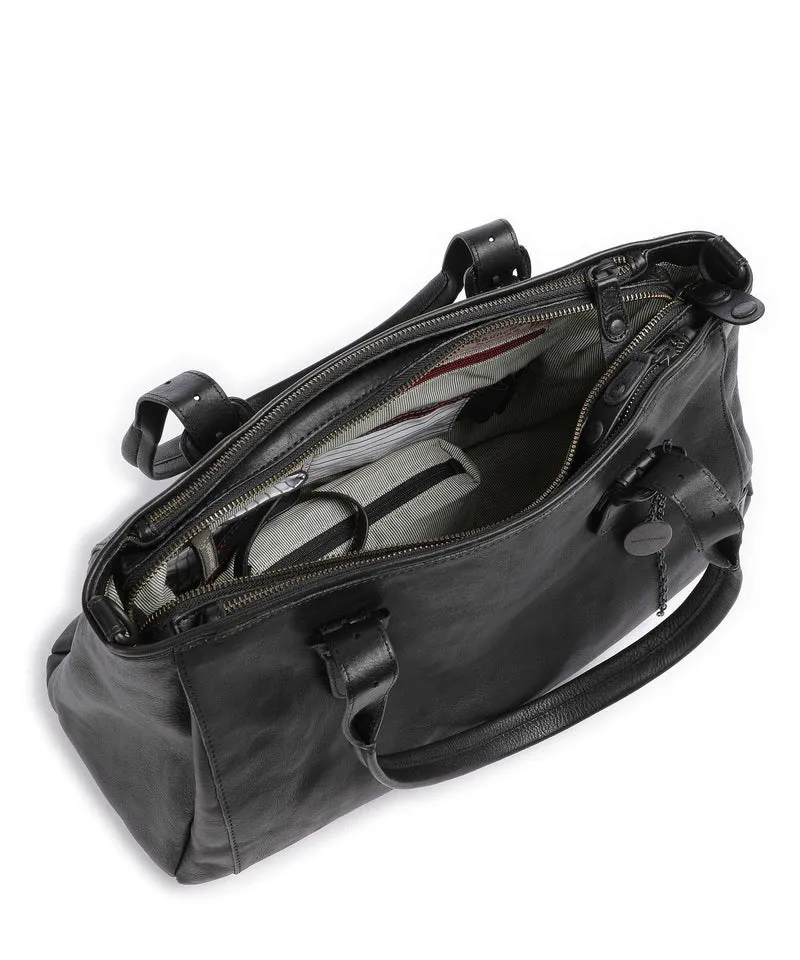 Aunts & Uncles Grandma's Luxury Club Mrs. Shortbread Bolsa shopping black smoke