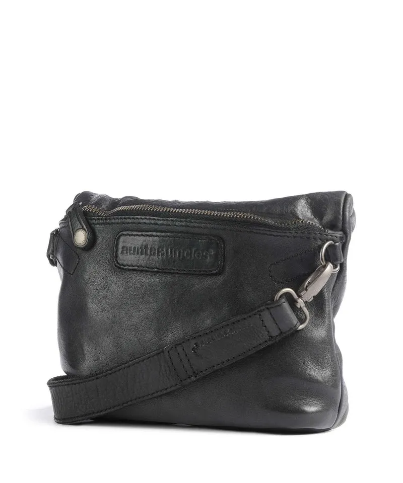 Aunts & Uncles Barbershop Stubble Bandolera charcoal black