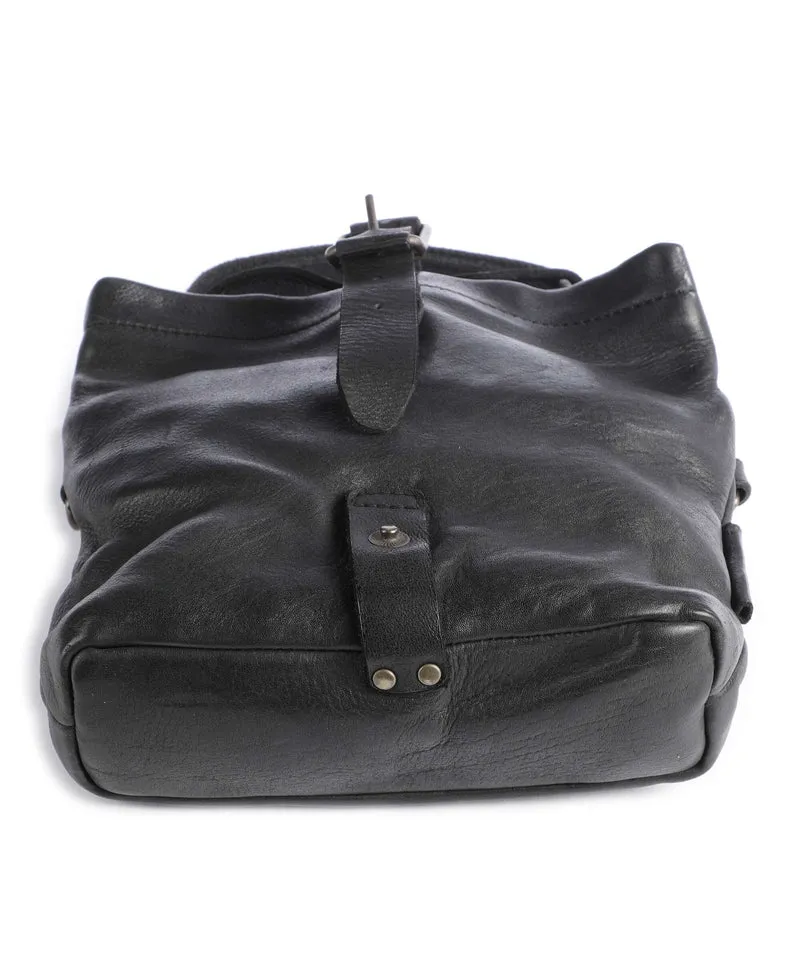 Aunts & Uncles Barbershop Stubble Bandolera charcoal black