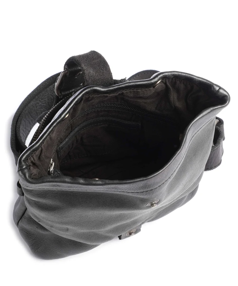 Aunts & Uncles Barbershop Stubble Bandolera charcoal black