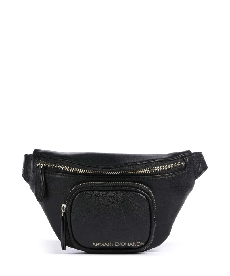 Armani Exchange A-Line Riñonera black