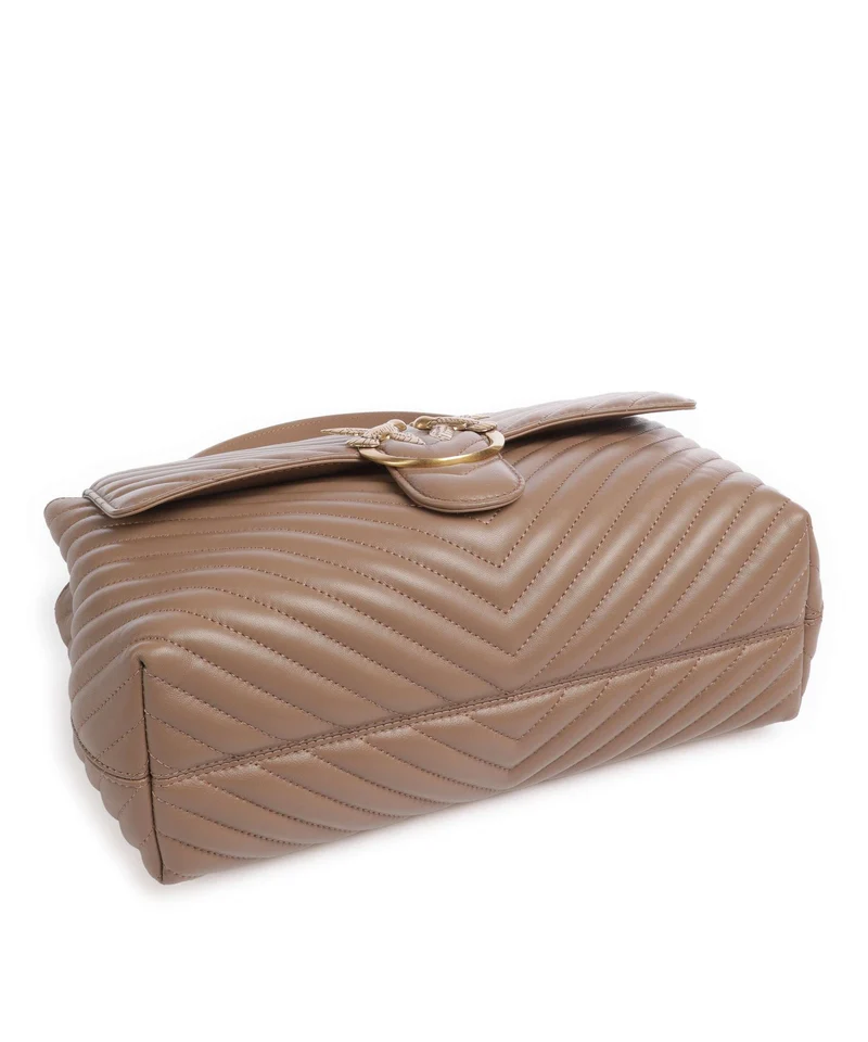 Pinko Love Lady Puff Big Bolso de mano biscotto zenzero