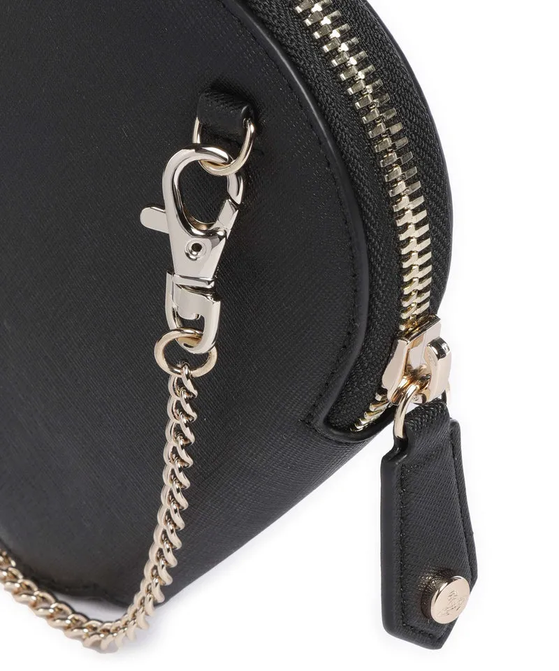 Vivienne Westwood Saffiano Heart Bandolera black